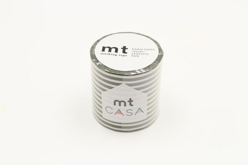 Masking Tape Mt Casa Lignes 5 Cm Olive
