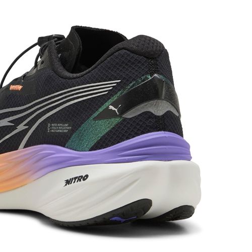 Chaussures Puma De Running Deviate Nitro¿ 3 Wtr+  Noir/heat Fire