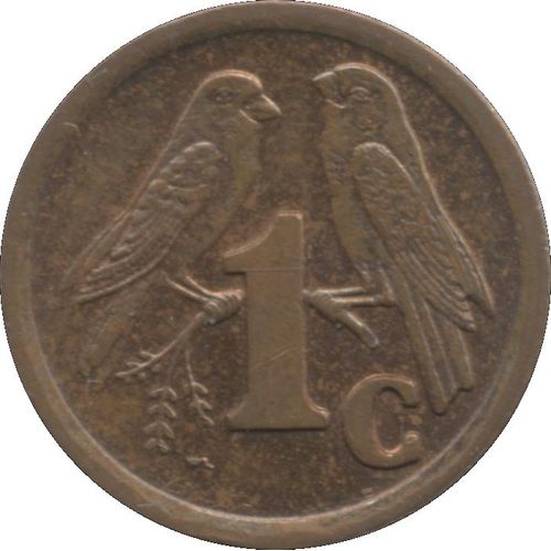 Pièce De 1 Cent Afrique Du Sud