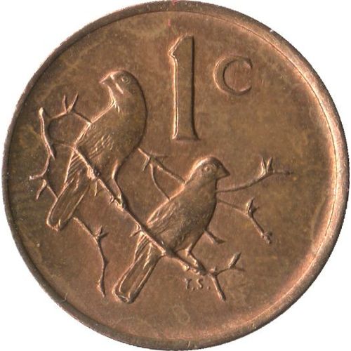 Pièce De 1 Cent Afrique Du Sud