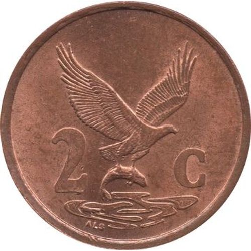 Pièce De 2 Cents Afrique Du Sud