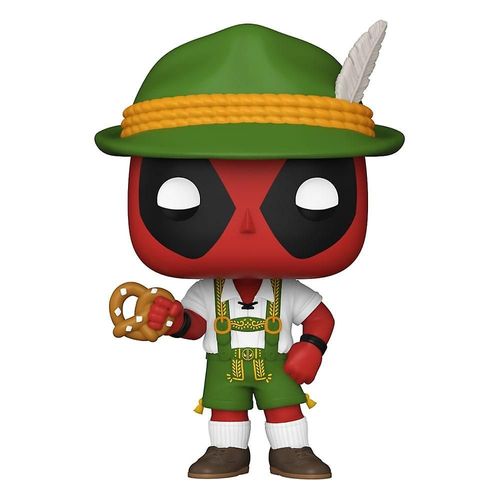 La Parodie De Deadpool Pop ! Figurine En Vinyle Lederhosen 9 Cm