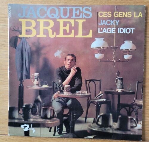 Vinyl 45 Tours Jacques Brel