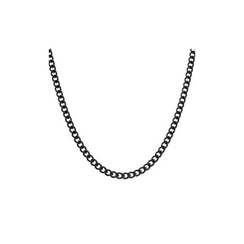Chaîne Acier Pvd Noir 3.5mm 50+10cm