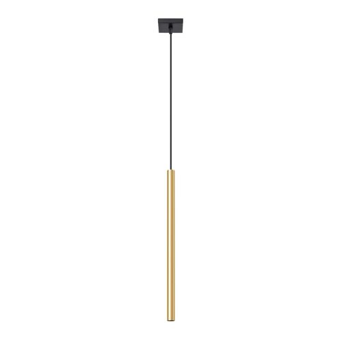 Sollux Pastelo Plafonnier Suspendu Moderne Et Fin, Or Poli, 1x G9