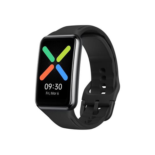 OPPO Watch Free Noir - Écran AMOLED 1,4, Suivi continu du sommeil avec analyse cardiaque, SpO2 et ronflements ,108 modes sportifs, Grande autonomie jusquà 14 jours