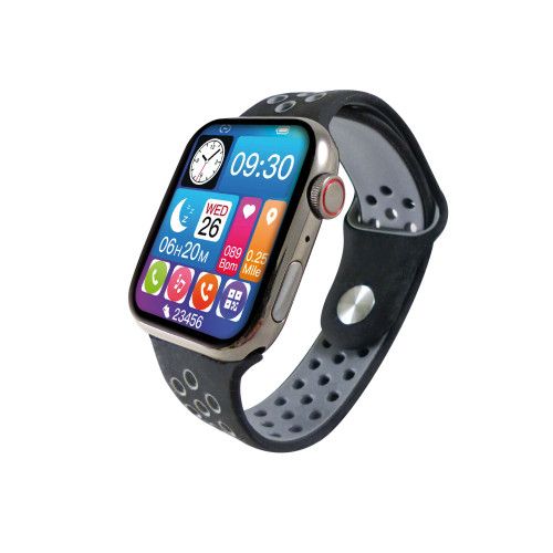 Montre Connectée Android & Ios Multifonction Mc40 Noire
