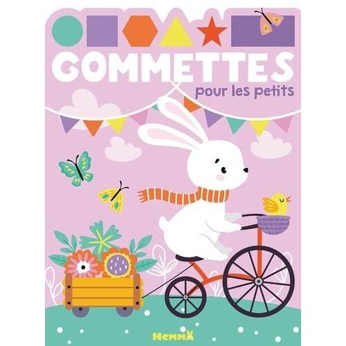 Gommettes Pour Les Petits - Lapin Vélo
