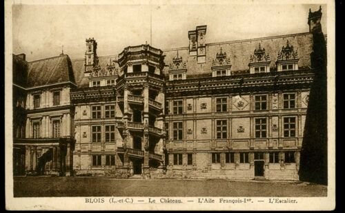 Carte Postale De Blois (Loir Et Cher) Le Château : L' Aile François 1er : L' Escalier