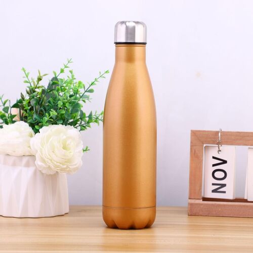 Jusch 304 Bouteille De Cola En Acier Inoxydable Grande Capacité Thermos Extérieur Sport Pot Bowling Tasse 3 500ml(Wz1947)