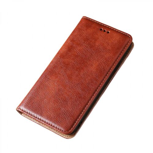 JUSCH Portefeuille Folio en Cuir Véritable Béquille Magnétique Blocage RFID Fentes Pour Carte Housse Antichoc Compatible avec iPhone 14 Pro Max D917-272