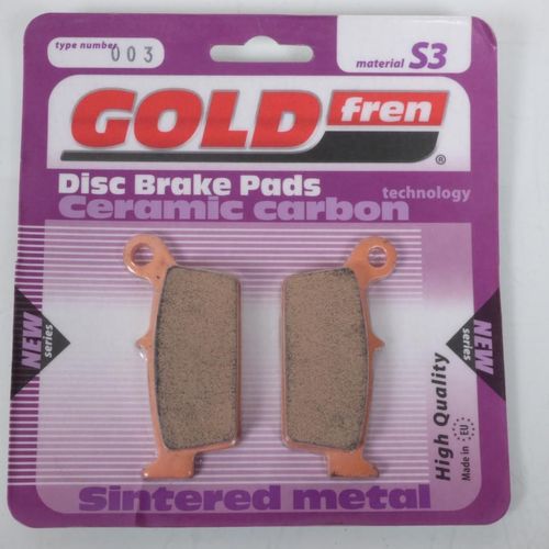 Plaquette De Frein Gold Fren Pour Moto Honda 125 Cr 1987 À 2001 Ard / Rh/Rj/Rk/Rl/Rm/Rn/Rprr/Rs/Rt/Rv/Rw/Rx/Ry/R1 Neuf