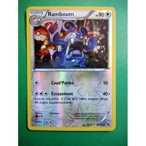 Ramboum 81/124 Reverse - Carte Pokémon Impact Des Destins