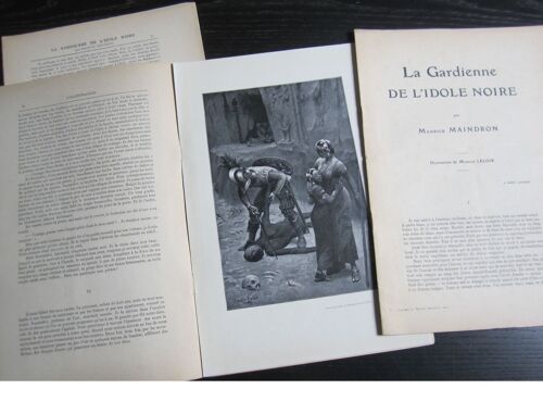 L'illustration (Suppléments) 1905, En Neuf Fascicules,  N° 0 : La Mémoire Du Coeur, Roman De Michel Corday, Illustrations De Simont