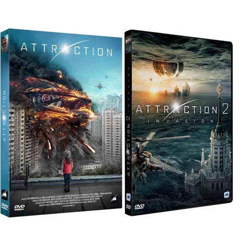 Lot 2 Dvd - Attraction 1 & 2