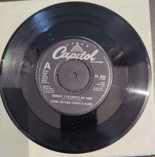 Peabo Bryson Roberta Flack Vinyle 45 Tours