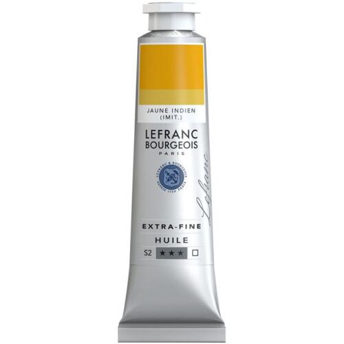 Peinture À L'huile - Extra-Fine - Jaune Indien Imitation - 182 - Lefranc Bourgeois - 40ml