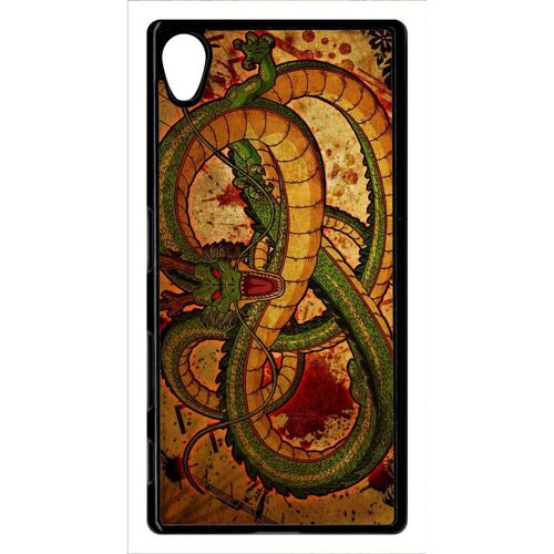 Coque Xperia Z5 - Dragon Manga - Noir