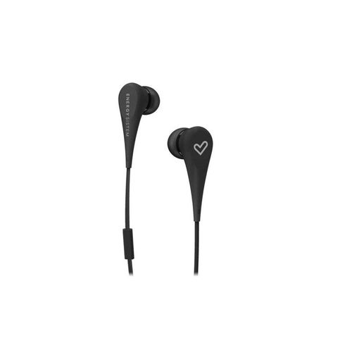 Casques avec Microphone Energy Sistem Energy Earphones Style 1+ Black Noir