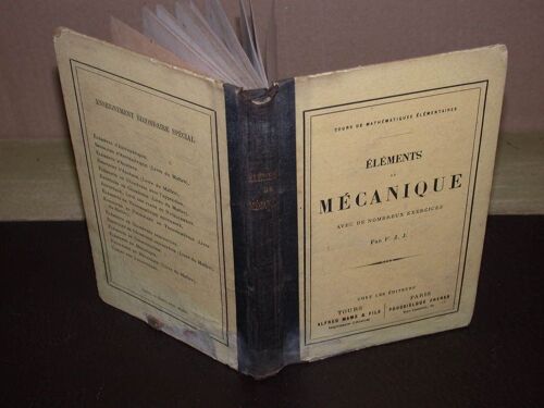 Eléments De Mécanique Avec De Nombreux Exercices (Cours De Mathématiques Élémentaires)