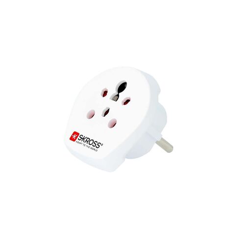 Adaptateur de voyage Inde / Israël / Danemark vers l'Europe