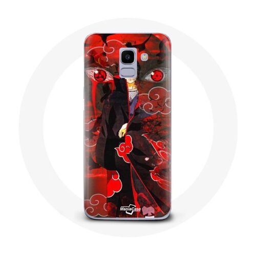Coque Pour Samsung Galaxy A6 2018 Itachi Uchiwa Naruto Anime