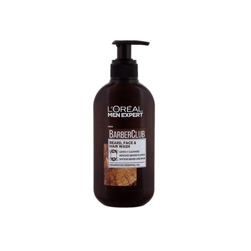 L'oréal Paris - Nettoyant Pour La Barbe, Le Visage Et Les Cheveux Men Expert Barber Club - Pour Homme, 200 Ml