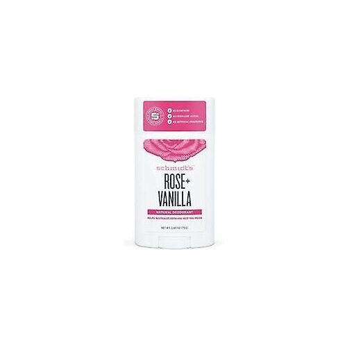 Schmidt's - Signature Rose + Vanila Deo Stick - Déodorant Solide Rose + Vanille 75.0g 