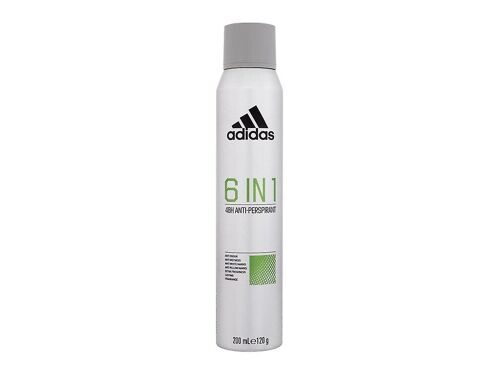 Adidas - Anti-Transpirant 6 En 1 48h - Pour Homme, 200 Ml 
