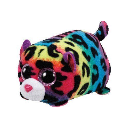 Ty Teeny Tys Jelly The Multicolor Leopard Plush