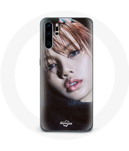 Coque pour Huawei P30 Pro Blackpink Born Pink Affiche Teaser Lisa Comeback Single Pink Venom