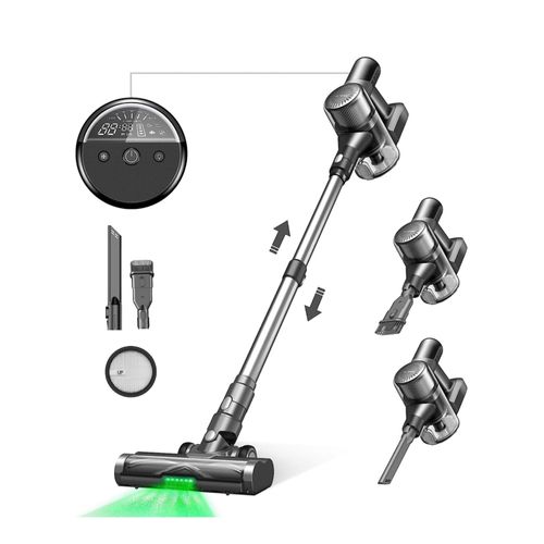 Aspirateur balai sans fil Ultenic U12 Vesla - Puissance de 450W / 30Kpa, Détecteur laser vert / Autonomie de 45 minutes