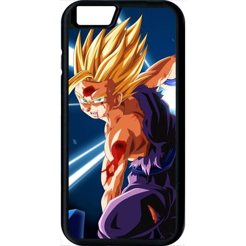 Coque iphone 6s - dragon ball z gohan kamehameha - noir