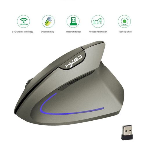 Souris optique sans fil hautes performances MX pour PC et Mac - Longue portée verticale - Gris