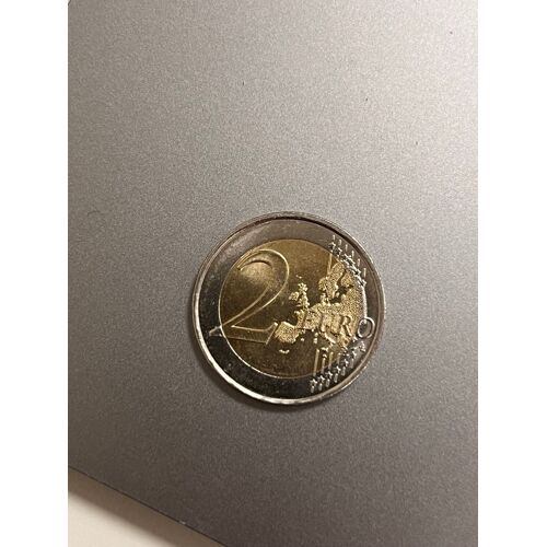 Pièce De 2 Euros Le Bleuets De France Fleur De Mémoire Et De Solidarité 100 Ans 1918-2018