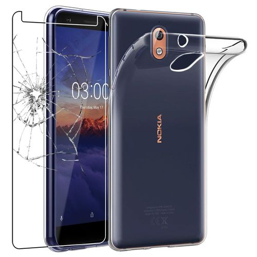 Ebeststar - Coque Nokia Nokia 3.1 (2018) Etui Tpu Souple Anti-Choc Ultra Fine Invisible, Transparent [Dimensions Precises Smartphone : 146.25 X 68.65 X 8.7 Mm, Écran 5.2''][Note Importante Lire Description]