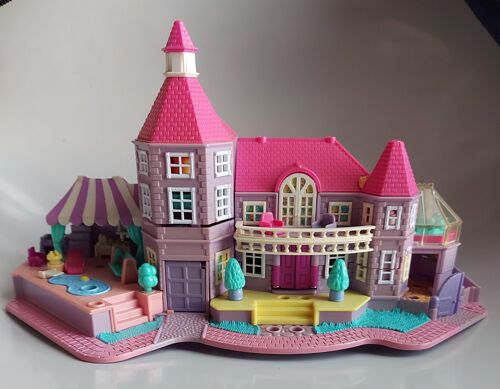 Polly Pocket Bluebird - Manoir Magique Lumineux - Light Up Magical Mansion - Vintage Année 1994