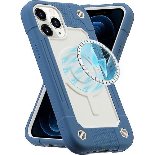 Coque Magnétique Compatible Avec Magsafe Conçue Pour Iphone 13 Pro Case, Housse De Protection Robuste Et Robuste Pour