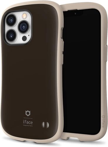 Série Caf Conçue Pour Iphone 13 Pro Max Coque (6.7 ») Mignon Hybride [Coque Rigide + Pare-Chocs] Étui De Téléphone Antichoc - Café