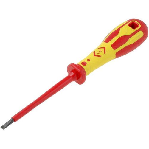 CK - Tournevis isole plat 4x0.8mm - 1kVAC