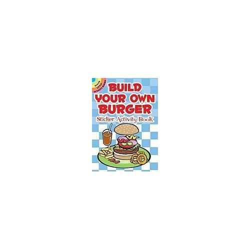 Build Your Own Burger Sticker Activity Book