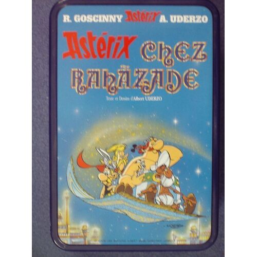 Boite Métal Asterix Chez Rahazade (Uderzo)
