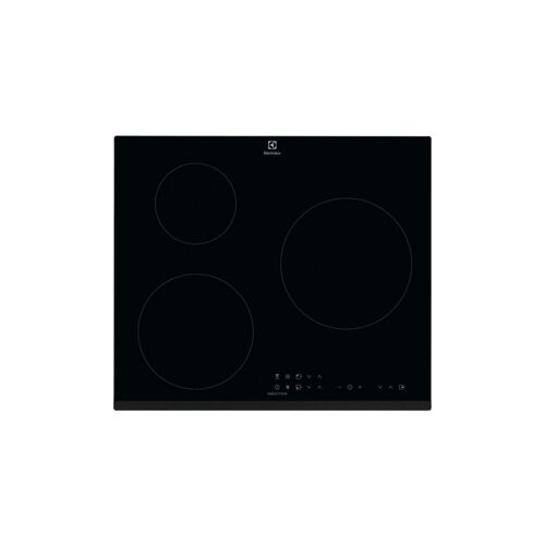 Electrolux LIT6033 - Table de cuisson à induction - 3 plaques de cuisson - Niche - largeur : 56 cm - profondeur : 49 cm - noir - avec bord droit