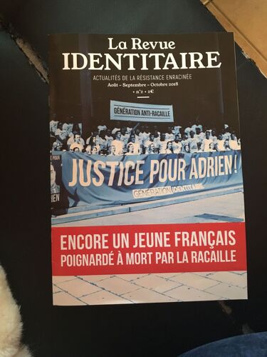 La Revue Identitaire - Numéro 2 - Justice Pour Adrien !