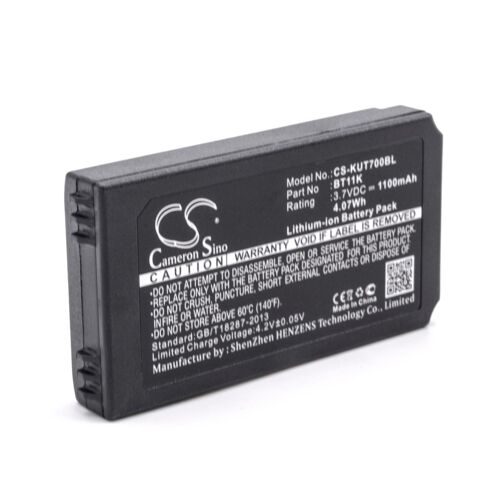 vhbw Batterie Li-Ion 1100mAh (3.7V) pour télécommande à distance Control Konecranes Mini Joystick Radio RMJ