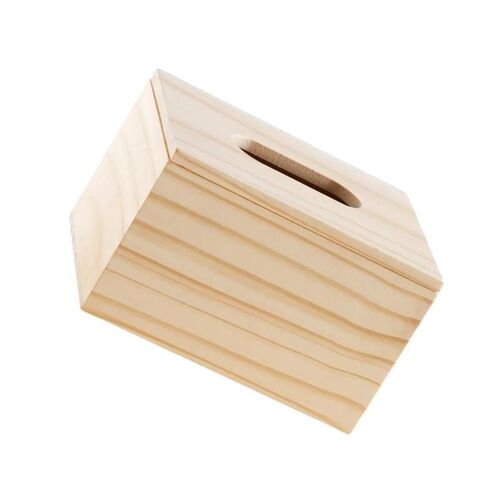 Boîte À Mouchoirs Porte-Serviettes En Bois Boîte De Rangement Rétro En Papier 1pc Pour Cuisine Restaurant Salon Voiture