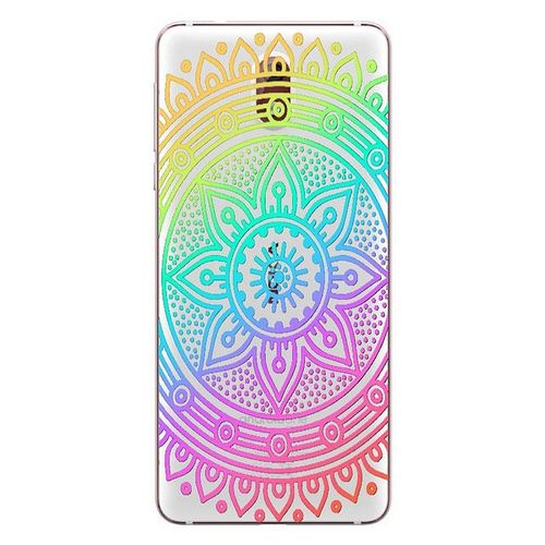 Coque Nokia 3.1 2018 Mandala Arc En Ciel Multicolor
