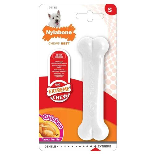 Jouet Os Extra Durable Extreme Chew Pour Chien - Nylabone - S