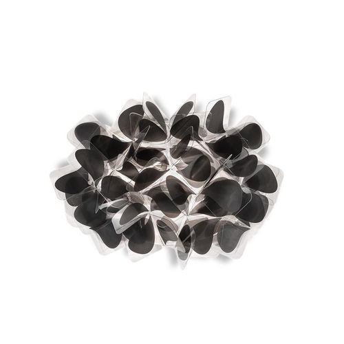 Slamp Lampe Murale Applique Clizia Applique Mama Non Mama Black (Black - Cristalflex®)