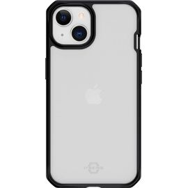 Coque Renforcée Iphone 14 Hybrid Solid R 100% Plastique Recyclé Contour Noir Itskins